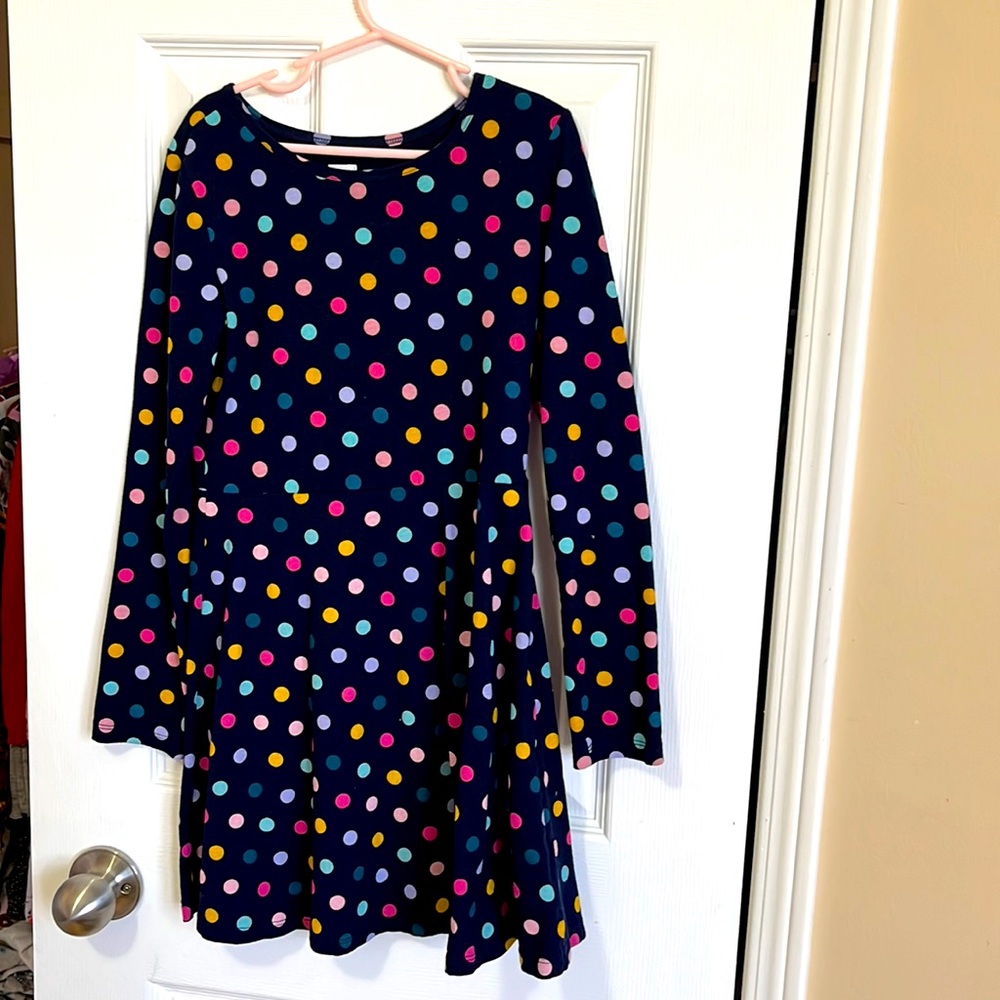 GAP girls polka dot cotton dress